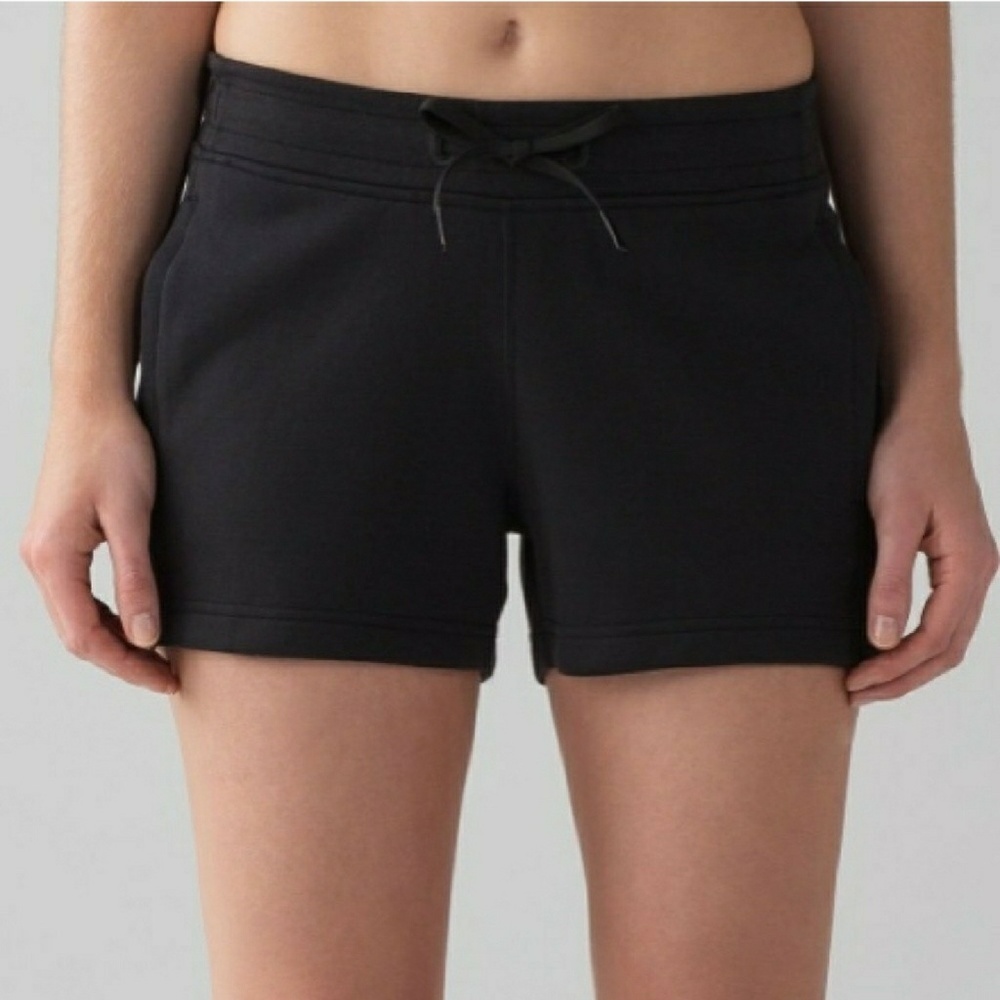 NWT Lululemon NTS Black Shorts